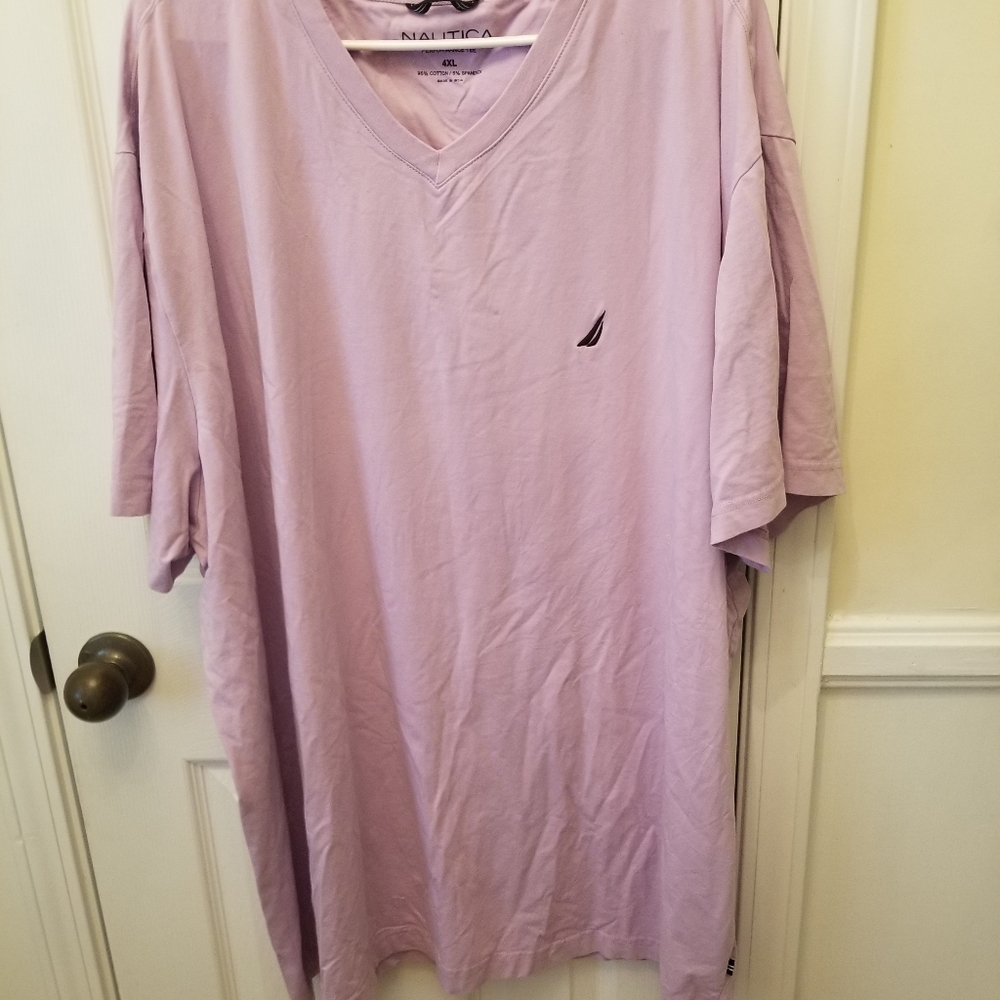 Nautica men's tee in Lavender